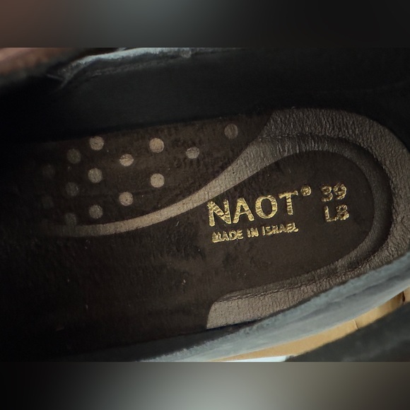 Naot Kamsin (Women's) Soft Brown/Grey Smoke/Chestnut Cutout Bootie US8 EU 39 NIB - Picture 14 of 14